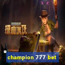 champion 777 bet